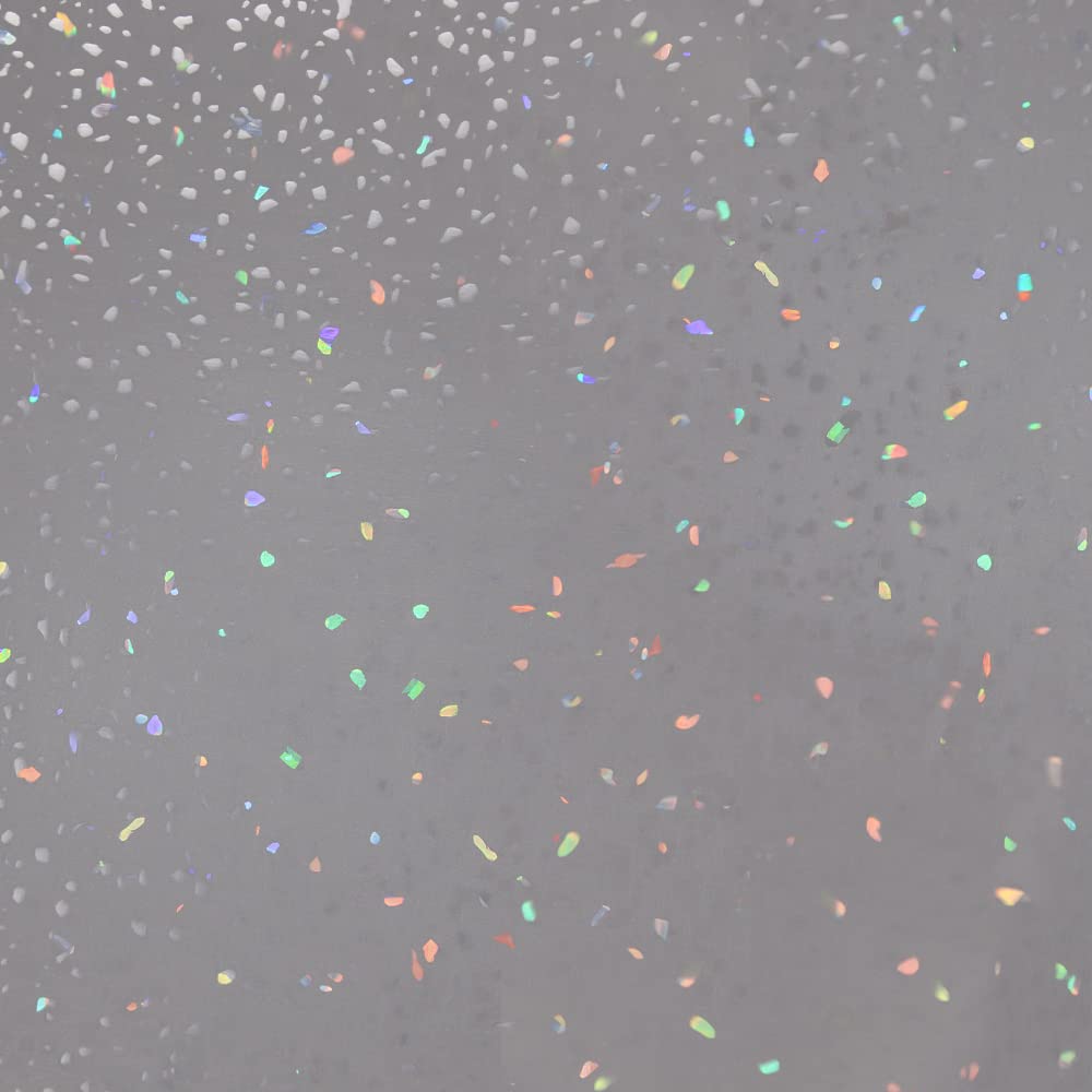 NRG Shower Wall Panels Bathroom PVC Cladding Wet Wall Gloss Grey Sparkle 1m x 2.4m x 10mm
