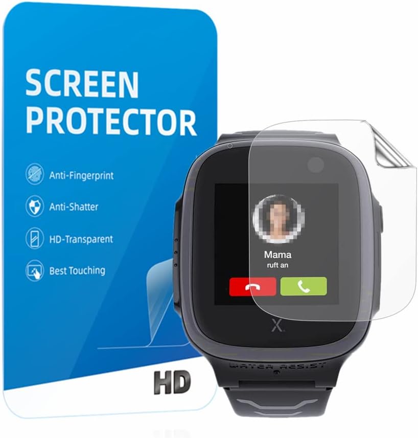 [ 3 PCS ] Mihence Compatible With Xplora X5 Screen Protector, HD Premium Real Full Coverage Invisible Screen Protector for X5 Watch for Children [ Automatic repair bubble ] [ TPU ]