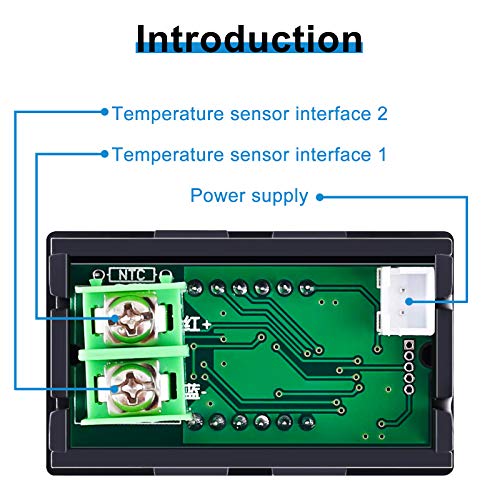 Termometro industriale, KYYKA XH-B310, termometro