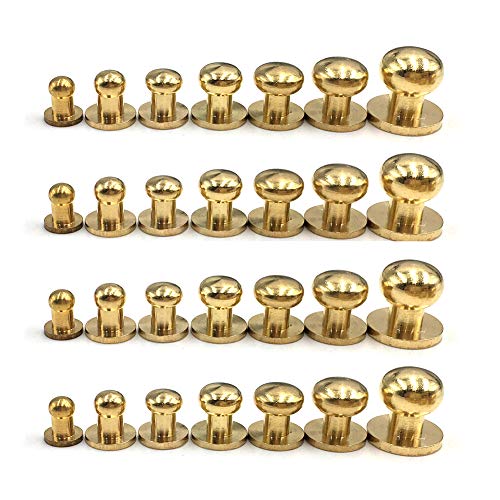 28PACK 4MM 5MM 6MM 7MM 8MM 9MM 10MM Combination Sam Browne Solid Brass