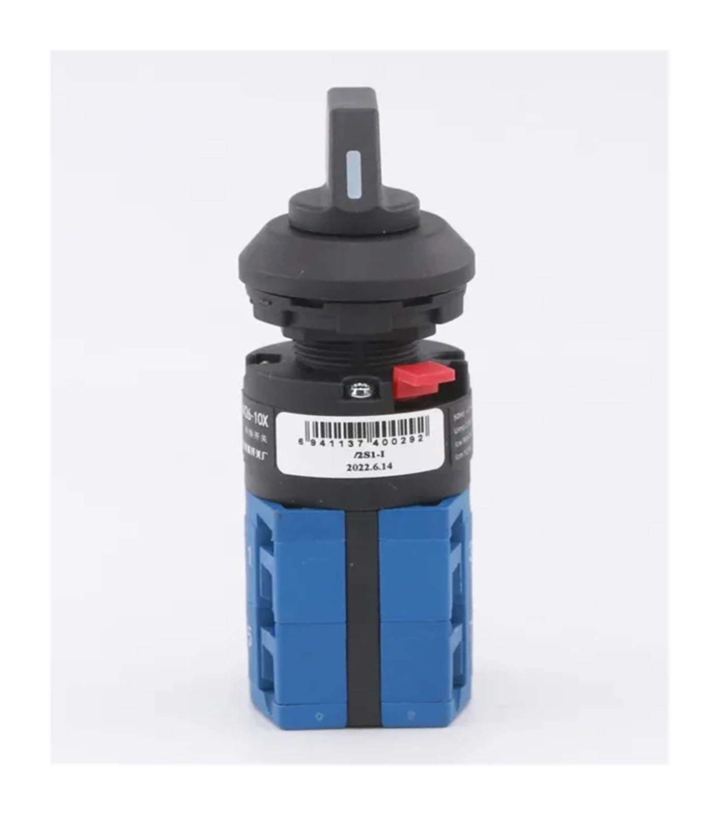 Interruptor de Leva de 16 mm con un Solo Orificio y Motor de conmutación de Doble Potencia, Dos Secciones, 10 A y Tres Posiciones, LW26-10X/2S1-I