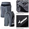Sportneer Cycling Shorts Mens Mountain Bike Shorts for Men MTB Shorts Cycle Shorts Lightweight and Baggy with Zipper Pockets MTB Bicycle Shorts for Outdoor Cycling Running Bicycle Training - Image 5