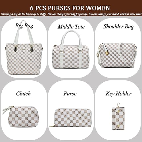 Image of 2E-youth Designer Purses and Handbags for Women Satchel Shoulder Bag Tote Top Handle Bag