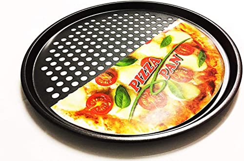Plaque à pizza antiadhésif pour four 32,5 cm de diamètre avec technologie Fast Crisp