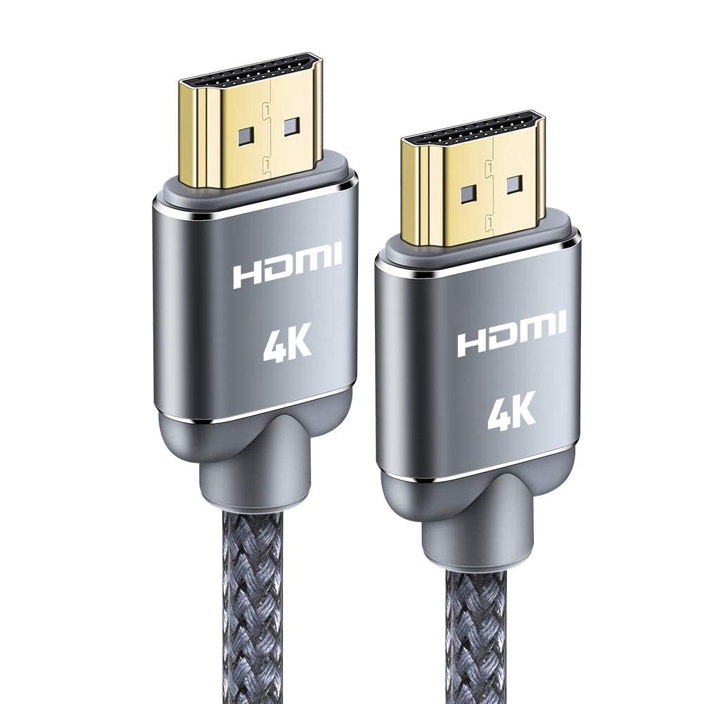 Snowkids HDMI Cable 10feet(3meter), 4K@60Hz eARC 3D Short HDMI Lead 2.0