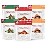 Picture of Fannie May, 6 Bags, Milk Chocolate Candy, Mini Pixies, Mint Meltaways, Peanut Butter Buckeyes Variety Pack, 25.4 oz Total
