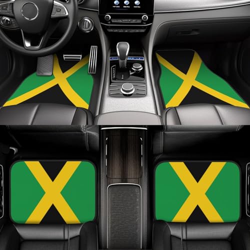 Tapis de voiture Jamaïque universels antidérapants pour SUV et berline - 6