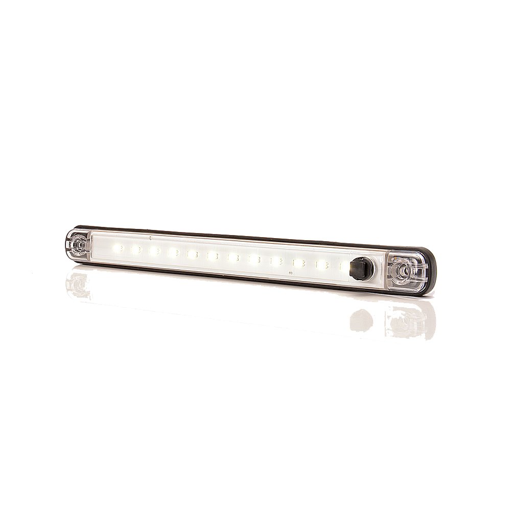 LED-MARTIN 2-częściowy zestaw ekonomiczny lampa do wnętrz z przełącznikiem 12 V 238 mm x 20,6 mm