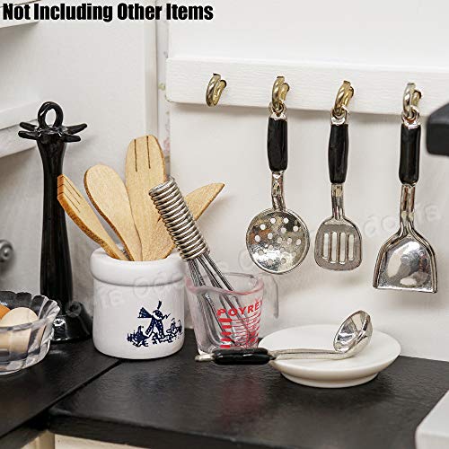 Odoria 1/12 Miniatura Cozinha Utensílios de Cozimento Decoração Acessórios para Casa de Bonecas, Pre