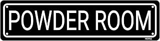 Powder Room Metal Tin Sign Wall Decor Room Home Bathroom Bedroom Outdoor Garage Man Cave Garden Bar Signs Decoration 16 x 4 Inches