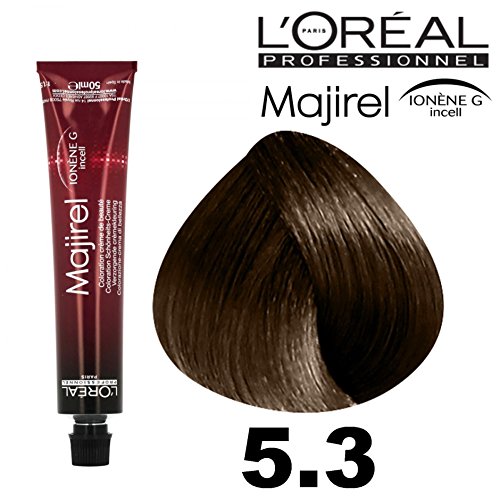 L'Oreal Professionel MAJIREL Tintura per Capelli 50ml - 5.3 Castano Chiaro Dorato
