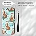 for Samsung Galaxy A07 Wallet case with Screen Protector, RFID Blocking Credit Card Holder, Folio Flip PU Leather Shockproof Protective Cover for Samsung A07, Otter Pattern
