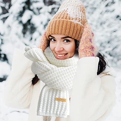 gebreide sjaal zwart