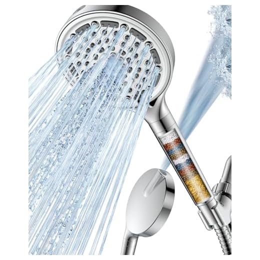 Large Detachable Shower Head with Filter