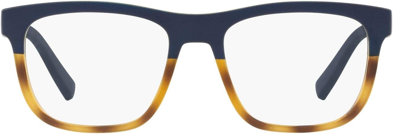 AX Armani Exchange Men's Ax3050 Square Prescription Eyeglass Frames