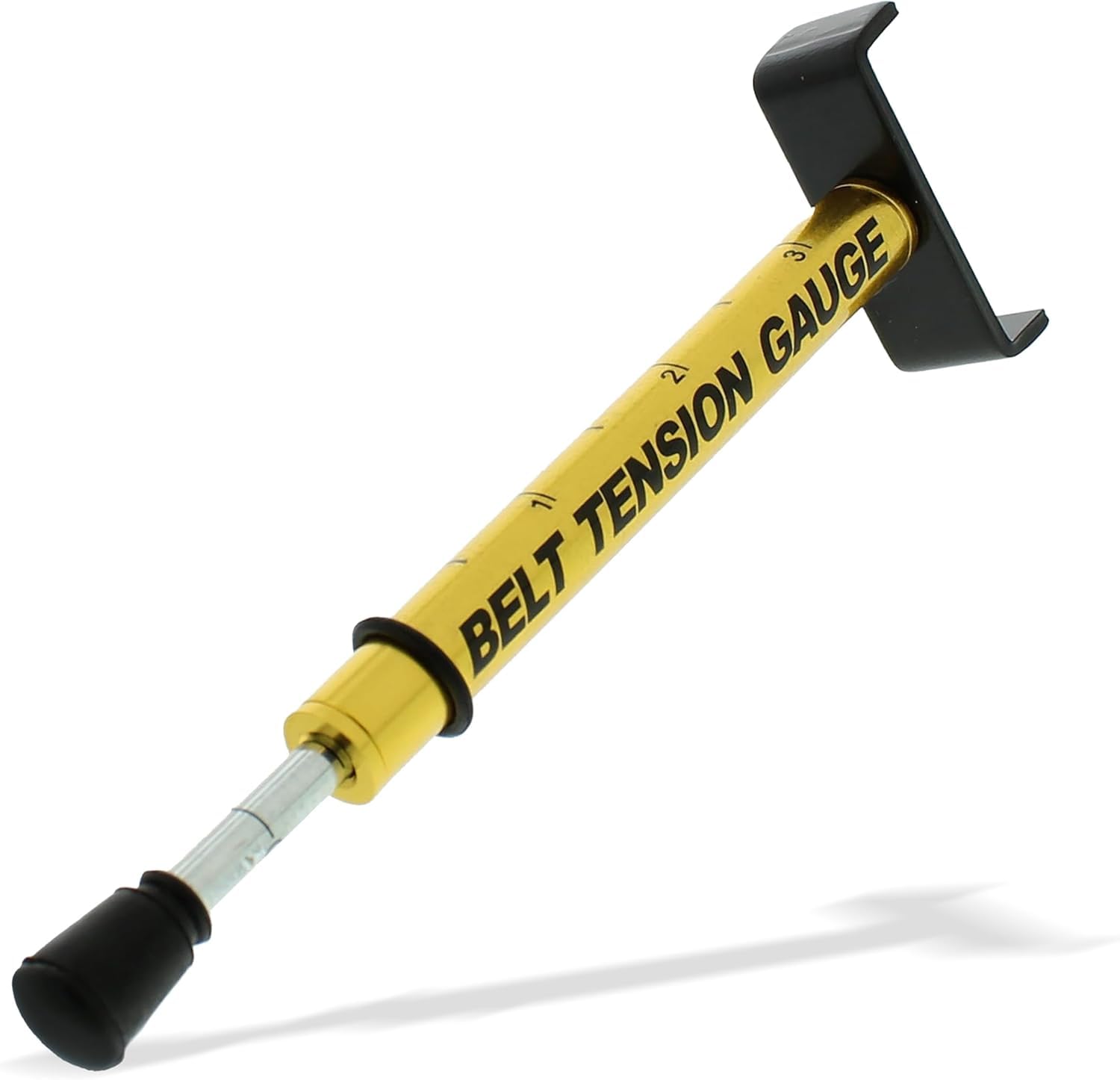 Sorandy Belt Tension Gauge, 10 Lb Motorcycle Belt Tension Tester Belt Tensioner Tool for Accurate Motorcycle Belt Tension Setting, L Shape Pad, Universal Design