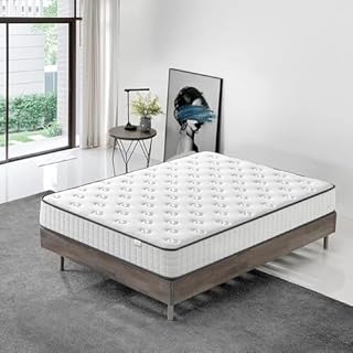 DEWINNER Matelas 140x190,Mousse 22 cm et Mousse A Mémoire Matelas,Parfait Soutien Haute Resilience Ultra Respirante,Matelas réversible à Deux Faces entièrement utilisables