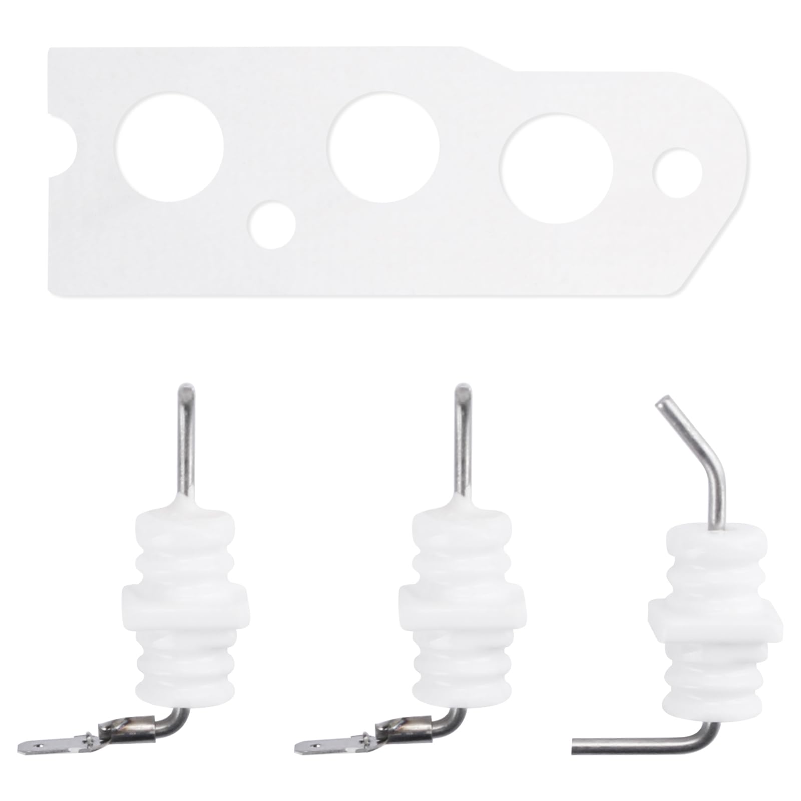 RMSPOFlame Rod Electrode Kit 104000192K for Rinnai Water Heater Replacement - Fit for Rinnai R75 and R94 Tankless Water Heaters