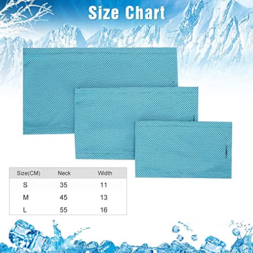 Kühlhalstuch für Hunde, kühlendes Hundehalsband, Sommerhalsband, Bandana, hält die Tiere kühl