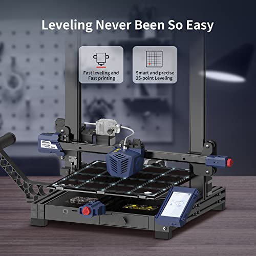 Anycubic Kobra Plus 3D Drucker, 3D Printer mit Automatischem 25-Punkt-Leveln, Große Druckgröße 300 * 300 * 350mm, Doppelgewinde-Z-Achse, Ganzmetall-Getriebeextruder und Dual-Lüfter, Schneller Druck – Bild 3