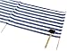 Produktbild Idena Windschutz für Strand Camping und Garten (8m Blau | Weiss + Gummihammer)