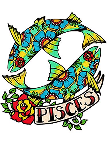 Tatuaggi con segno zodiacale (pesci/piscesi)