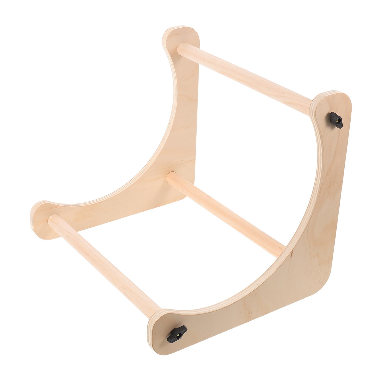 Soporte de bordado de madera de haya con varillas regulables 8