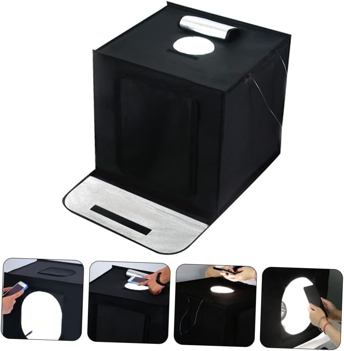 1pc Portable Mini Photo Box Tent Professional Lighting Cube Easy Setup Design for Convenient Outdoor Use for Photography Equipment Space-Saving