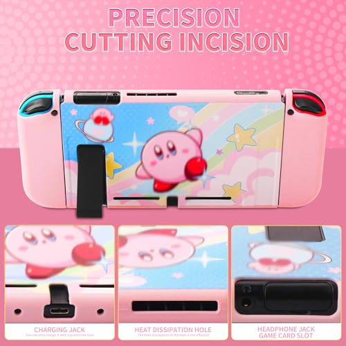 HYPERCASE Linda capa de transporte compatível com Nintendo Switch, capa de viagem à prova d'água co