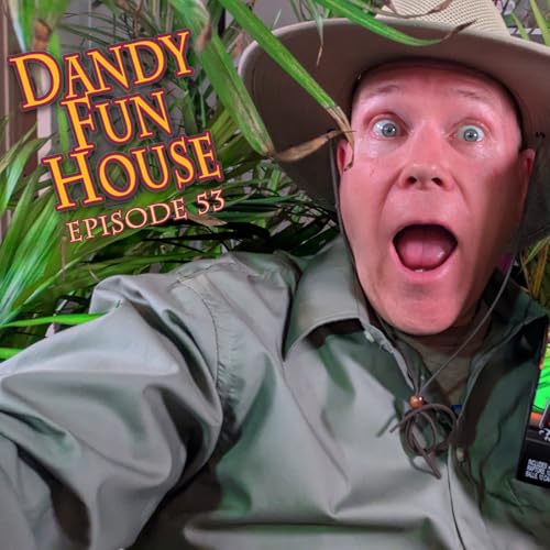 JURASSIC WORLD REBIRTH MOVIE REVIEW and RAVENOUS RAPTORS GAME REVIEW! Dandy Fun House episode 53 cover art