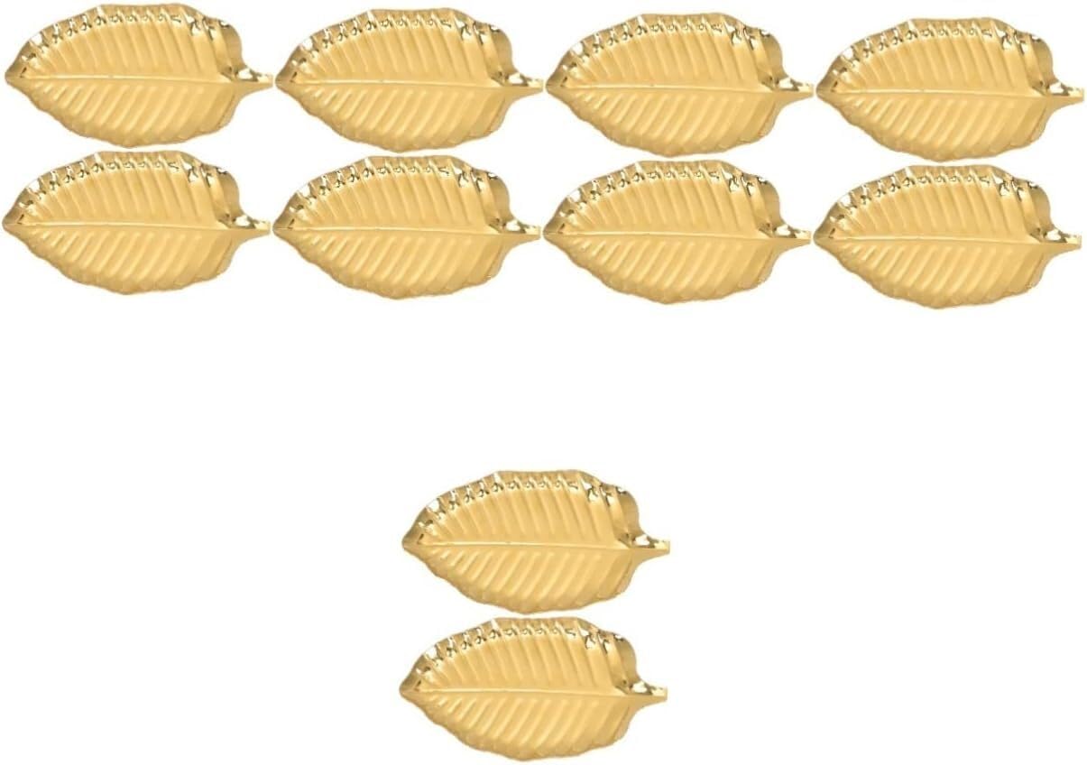 Serviertablett, 10 Stück, Obst-Snack-Teller, Steak-Ornament, Pizza-Teller, dekorative Tabletts, blattförmiges Serviertablett, Obsttablett, Tischdekoration, Obstteller, tragbarer Lebensmittelbehälter,