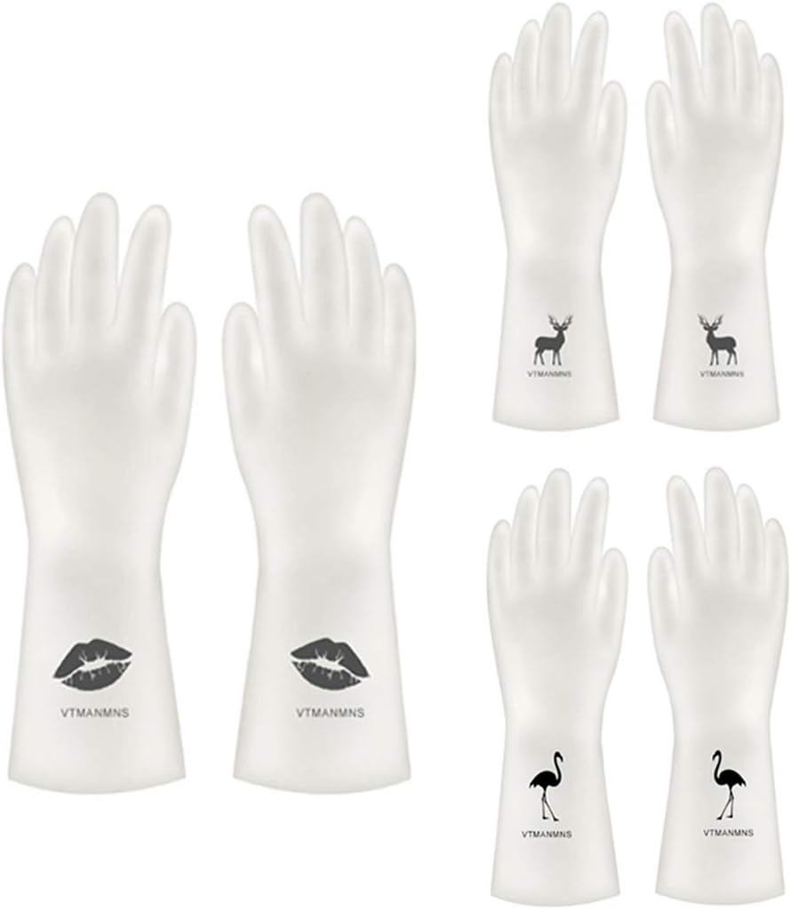 guanti di gomma per la pulizia