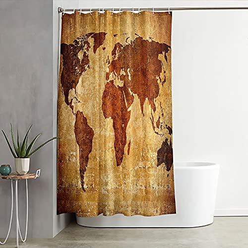 Rideau de douche polyester 180x200 imperméable et anti moisissure