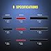 Nilight Heat Shrink 2:1 Electric Insulation Tube Kit 45mm Flame Retardant Wrap Cable Sleeve 270pcs 5 Colors 12 Sizes with Storage Box，2 Years Warranty