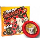 Puppy Checkers - Checkers Board Game for Kids who Love Dogs! Great Learning Games for Kids 8-12 a...