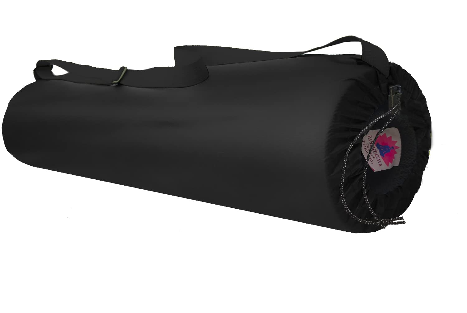 Panchtatava Full Black Dori Lock Fabric Exercise Mat Carry Bag Cover ONLY with Broad Shoulder Strap (B0B3TPQ1SW) Amazon Price History, Amazon Price Tracker