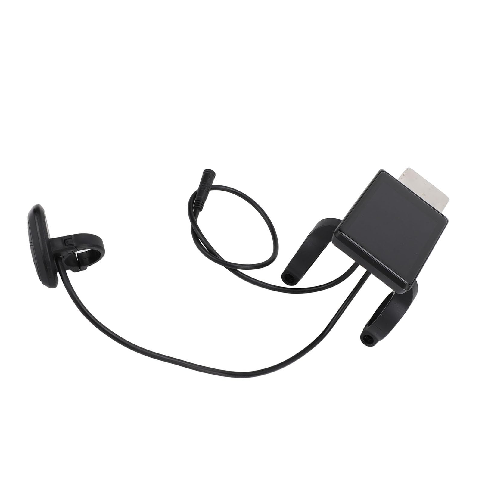 Keenso Display per bici elettronica, tachimetro LCD in ABS con porta di ricarica USB, monitora velocità e batteria, per pendolarismo e riparazioni fai da te