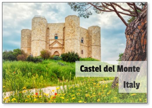 El castillo de la montaña (castillo) es un castillo del siglo XIII situado en una colina en Andria en la región de Apulia del sudeste de Italia. Patrimonio de la Humanidad por la UNESCO, diseño 1,