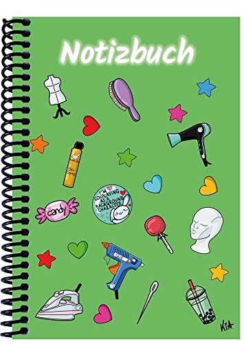 Carnet de notes manga A5 vert quadrillé, le cadeau idéal pour dessinateurs