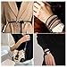 GORGECRAFT 118 Inches Double Sided Leather Strip Straps 0.8 inch Wide Flat Cord DIY Leather Strap String for Making Bag Strap Crafts Leather Belt Furniture Handles(Black)