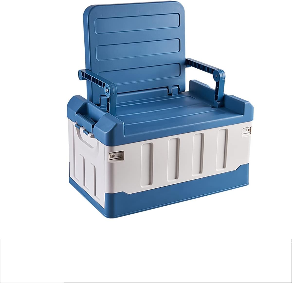 Plastic Foldable Trunk Organizer for Car Storage Waterproof Car Trunk Organizer with Lids Portable Collapsible Storage Bins Car Organizer and Storage SUV for Clothes Toy Books Snack and Grocery Storage Bin