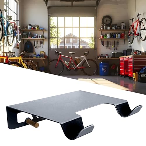 Soporte de pared para bicicletas estable de almacenamiento vertical en garaje 4