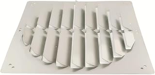 Air Conditioner Cover, Decorative Metal Rustproof Outdoor Deflector, Universal Wind Guide for Outside Units