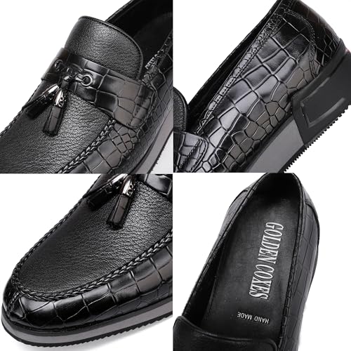 Casual Men's Dress Sneakers Shoes, Fashion Business Loafer Classic Leather Dress Shoes for Mens2