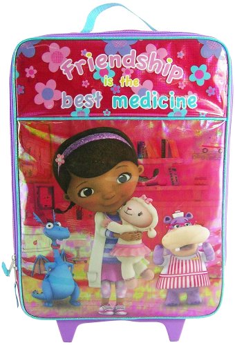 Disney Doc Mcstuffin Rolling Luggage