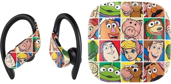 Vista 5 de Skinit Calcomanía de audio compatible con PowerBeats Pro – Diseño oficial de Disney Toy Story Sheriff Woody