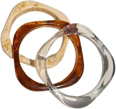 Braccialetti in resina acrilica Vintage alla moda per le donne braccialetti con braccialetti retrò per feste quadrate geometriche gioielli di moda da viaggio femminili nuovi  36
