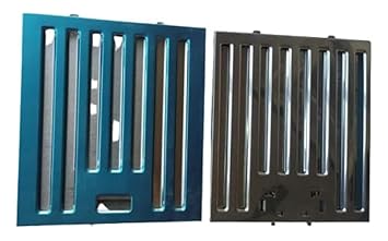 Arya Enterprise.Chimney. SS Baffle Filter (230 x 260 mm) (Set of 2) (SN-25)