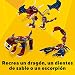 LEGO Creator - Dragón Llameante, Juguete de Construcción para Recrear Miles de...