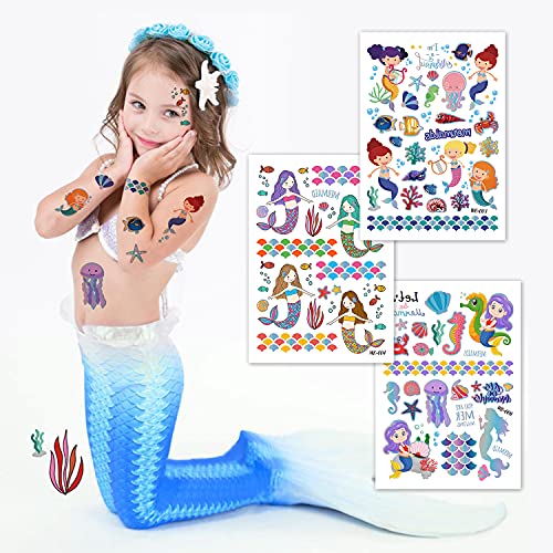 Zayvor 250+ Temporary Tattoos For Kids,Unicorn Mermaid Outer Space Dinosaur Glitter Tattoo,Boy Girl Wild One Birthday Party Favor Supplies,Goodie Bag Filler Stuffers Halloween Party Accessories #TOP2